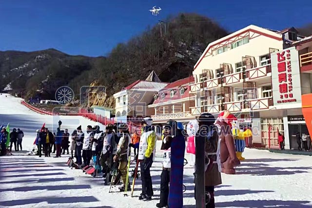 “中原雪冠,縱享思滑”2016伏牛山滑雪度假樂園6