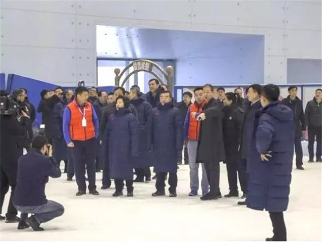 國務院副總理孫春蘭蒞臨視察哈爾濱融創雪世界2