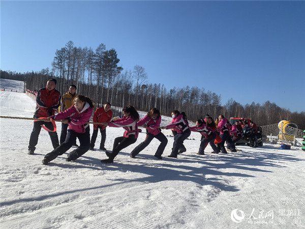 漠河北極滑雪場(chǎng)正式開滑4