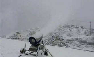 滑雪場可以開始造雪經營了嗎？